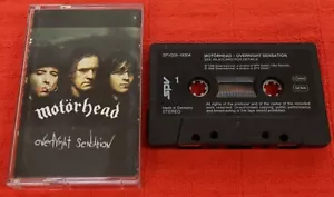 MOTORHEAD - CASSETTE TAPE - OVERNIGHT SENSATION - Foto 1 di 6