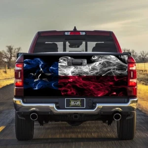 Smokey Bandera del Estado de Texas Puerta Trasera Envoltura Vinilo Gráfico Calcomanía Adhesiva Nueva para Camión - Imagen 1 de 6