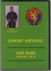 Combat Hapkido Dan Bong Vol. 3-4 DVD - Master Donald Moore - Korean short stick - Picture 1 of 2