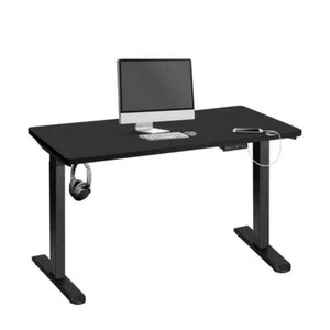 Oikiture Standing Desk Dual Motor Adjustable 120cm Black - Picture 1 of 7