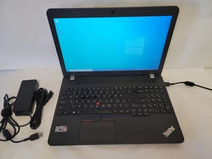 ThinkPad E565 AMD A6-8500P 1.60GHz 4GB RAM 120GB SSD Win10 Pro Bad Batt & Wifi - Picture 1 of 5