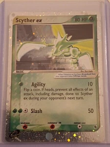 Scyther ex/Sichlor ex Holo 102/109 Ruby & Sapphire Pokemon Card ENG Vintage - Bild 1 von 20