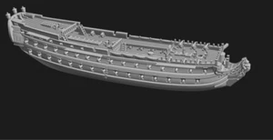 1/1200th Spanish 3rd rateSpanish Ship Rayo (80 guns) - Picture 1 of 1