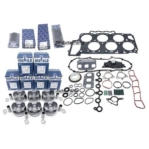 Engine Rebuilding Overhaul Pistons Timing Chain Kit For Porsche VW Audi 3.6 VR6 - Picture 1 of 10