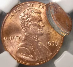 1999 LINCOLN MEMORIAL CENT/PENNY GORGEOUS DOUBLE STRUCK w/2 DATES NGC MS 64 RED - Picture 1 of 4