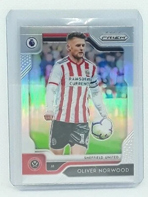 Oliver Norwood 2019-20 Prizm Premier League Soccer - SILVER #294 RC - Sheffield - Image 1 of 2
