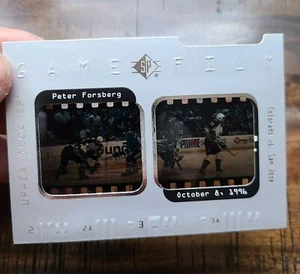 1996-97 SP NHL Game Film Peter Forsberg #GF2 HOF - Picture 1 of 2