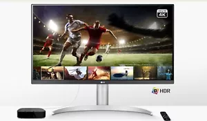 LG HD Monitor 27" Large Screen Full 4K Ultra High Definition 27UP85NP-W Bargain! - Picture 1 of 1