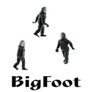 Sasquatch is alive....aka BIGFOOT S Scale Finished Creature for your Woodlands - Picture 1 of 1