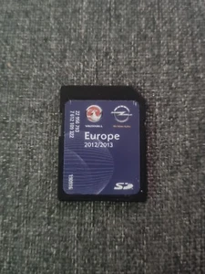 Genuine Vauxhall 2012/2013 EU Satellite Navigation SAT NAV SD Card 7 612 109 322 - Picture 1 of 1