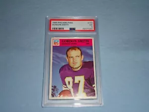 1966 Philadelphia Football Card Gordon Smith # 113 PSA Grade 5 EX 72077280 - Picture 1 of 3