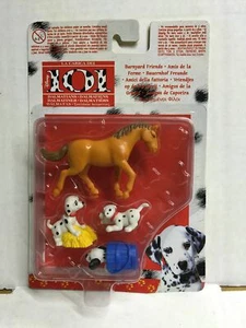 Mattel La Carica dei 101 AMICI DELLA FATTORIA Figure Collezionabili Set MOC,1994 - Foto 1 di 1