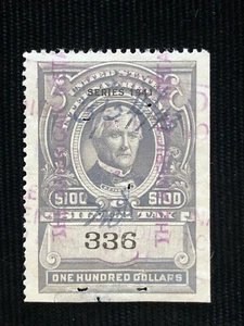 U.S: USED #RG80, STAPLE HOLES CV $700 - Picture 1 of 1