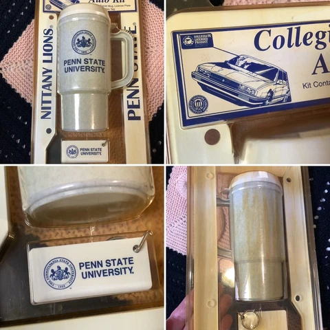 Vintage NOS Penn State Nittany Lions Collegiate College Kit Cover