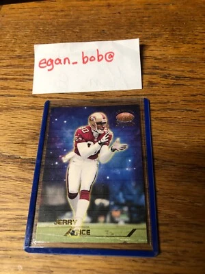 1998 Topps Stars Football GOLD Jerry Rice 1999/1999 LAST ONE Have more AWESOME - Image 1 of 4