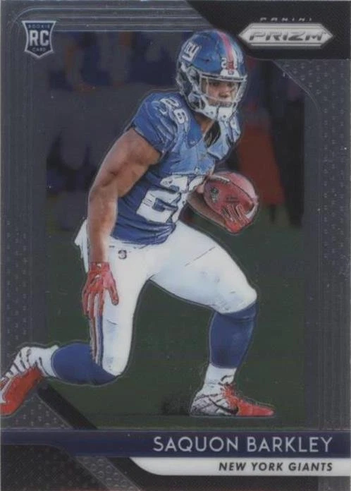 2018 Panini Prizm - Rookie Saquon Barkley #202 (RC)