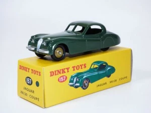 JAGUAR XK120 coupé vert Fauve Dinky Toys - Picture 1 of 7