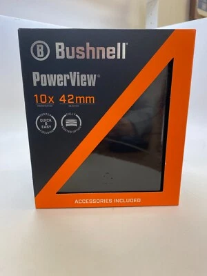 NEW Bushnell PowerView 10x42mm Binoculars (camo) 254610CL - Image 1 of 4
