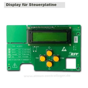 Original Display H0278 für ATMOS Steuerplatine A25, A25GSP, A45, A85 Brenner - Imagen 1 de 3
