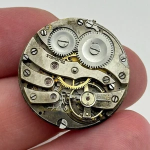 Reloj trinchera 27 mm no identificado sub segundos 15 joyas movimiento cuerda manual PIEZAS - Imagen 1 de 15