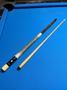 Brunswick/Falcon Vintage Pool Cue Mint W/ Genuine Ring Tail Lizard Wrap/ Taom - Picture 1 of 20