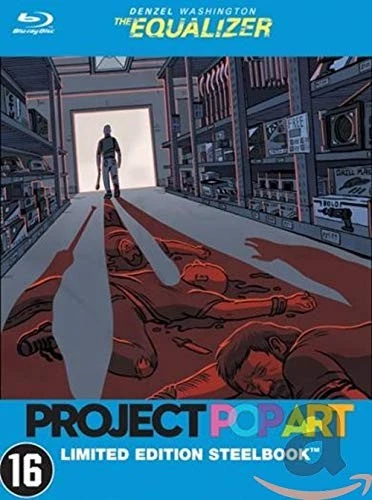 Equalizer Steelbook POPART Region 2 - Dutch IMPORT Blu-ray