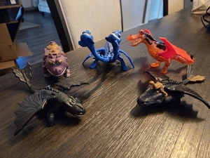 Drachenzähmen leicht gemacht McDonalds 2010 Spielzeug 5 Stück - Bild 1 von 6