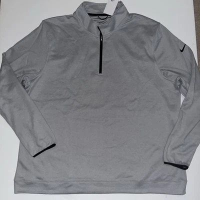 Nike Tour 1/2 Cremallera Golf Pull Over Gris FQ0472 010 Para hombres 3XLT 3XL Camisa Alta $105 Foto 1 de 4