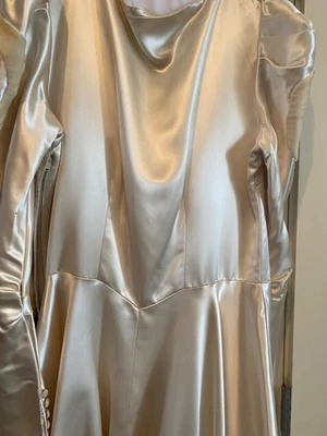 vintage wedding dress 1930s - Image 1 of 4