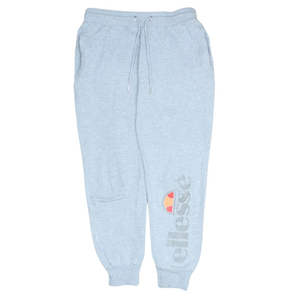 Ellesse Womens Grey Jogger Sweatpants Size 8 Cotton Blend — 第 1/4 张图片