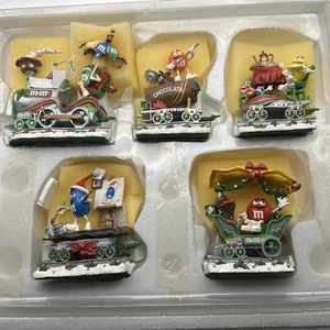 M & M Danbury Mint Christmas HOLIDAY EXPRESS Zug 5-teiliges Figurenset NEU - Bild 1 von 8