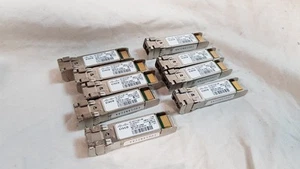 Job Lot 9x Cisco ds-sfp-fc8g-sw 8Gb Fibre Channel SFP 10-2418-01 Modules - Afbeelding 1 van 7