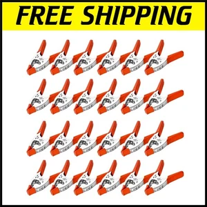 Heavy Duty 6" Clamps - 24 Pack with Self-Adjusting Jaw Pads for DIY Pros - Picture 1 of 8