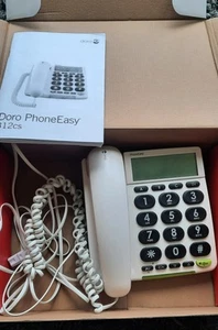 Doro PhoneEasy 312cs Big Large Button Corded Phone Telephone Display - Zdjęcie 1 z 5