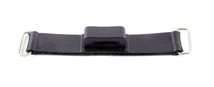 Battery Strap 155mm 6" Long & 23mm 1" Wide Fuse Holder Enclosed Loops - Picture 1 of 3