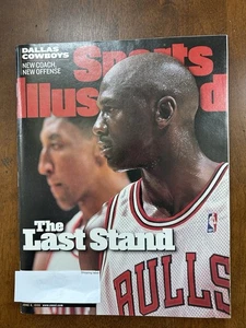 Sports Illustrated 8/06/1998 Michael Jordan, Chicago Bulls "ÚLTIMO SOPORTE" CASI NUEVO - Imagen 1 de 4