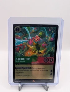 Disney Lorcana TCG - Mad Hatter - Unruly Eccentric - Archazia’s Island Foil  - Picture 1 of 2