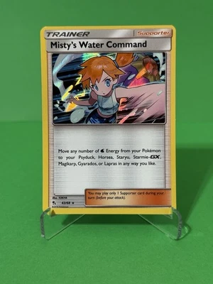 Misty's Water Command 63/68 (Holo Rare)- Hidden Fates - Image 1 of 3