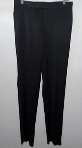 Black by Vera Wang Herren Slim Fit Wolle Smoking Hose Schwarz 32 Taille braucht Saum - Bild 1 von 8