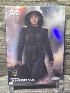 2025 Topps Chrome Star Wars REFRACTOR DEBUT OSHA ANISEYA #140 THE ACOLYTE - MINT - Bild 1 von 6