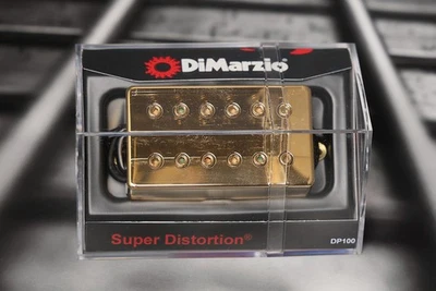 Humbucker DiMarzio DP100G Super Distortion - Dorado Foto 1 de 3