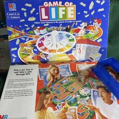 Game of Life Board Game by MB Games  1997 2-6 players. 8 years+ exceptional - Image 1 of 4