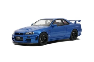 Nissan Nismo GT-R R34 Z-Tune RHD 2005 azul modelo coche 1:12 otomóvil - Imagen 1 de 11