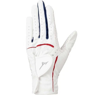 MIZUNO 高尔夫手套双握 2024 型号女式左手白色 18 厘米 5MJWL451 — 第 1/4 张图片