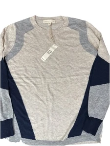 Lovestitch Anthropologie Pullover Damen Medium Wolle Angora Mischung Farbblock - Bild 1 von 9