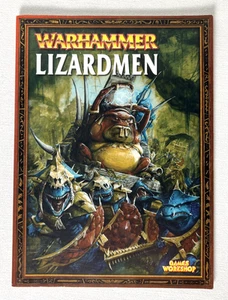 GAMES WORKSHOP: WARHAMMER LIZARDMEN, Rulebook Supplement Codex, 2003 - Bild 1 von 12