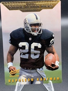 1995 Action Packed Rookies/Stars # 81 Napoleon Kaufman RC Raiders - Picture 1 of 2
