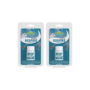 Vetafarm Jedds Respire 50 Comprimidos Tratamiento para Palomas de Carreras (2 Botellas) - Imagen 1 de 2