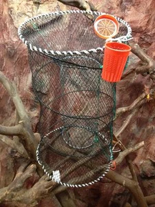 Fischreuse,Aalreuse,Köderfischreuse,Reuse +Köderdose,40x80cm,Top preis! - Bild 1 von 7