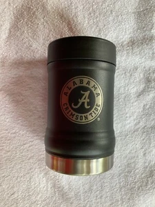 Alabama Crimson Tide NCAA Black Stealth 12oz Beverage Can Bottle Holder - Picture 1 of 5